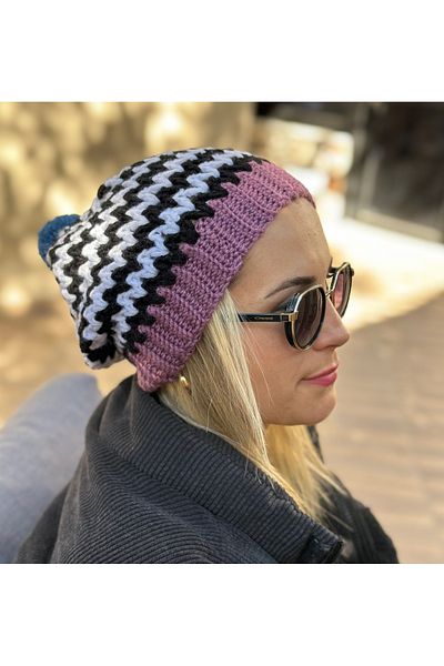 yucin Handmade Knitted Beanie – Winter Warm Women Men Unisex Hat Comfortable Daily Use