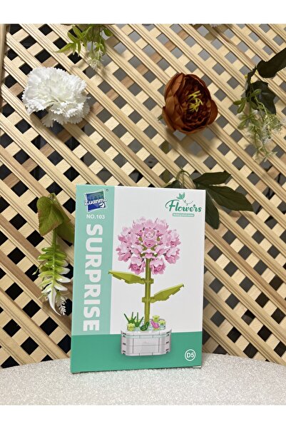 Se Promo Flowers Carnation (Carnation) Lego Flower Set – 172 Pieces Decorative and Hobby Toy, Decor