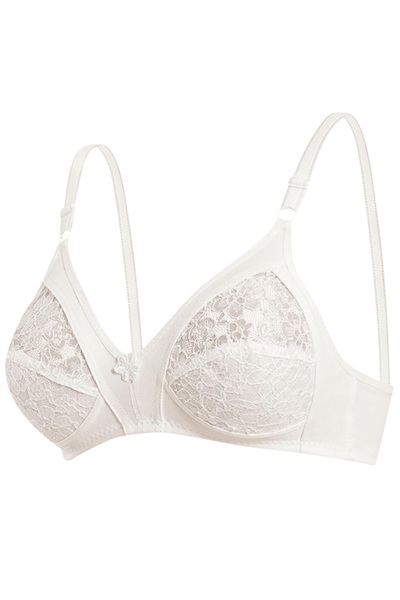 Ebru Lez Lace Gatherer Minimizer Bra Without Underwire Ebru1004