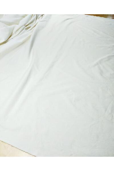 Kumaş Parça Білий поплін (Ширина 140 см x Довжина 280 см)
