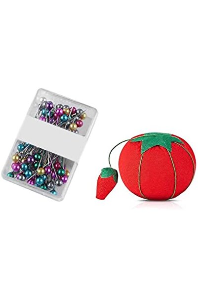 sadeqeen دبابيس خياطة ذات رأس دائري مع وسادة إبرة خياطة لباقة الزفاف والحرف ا...