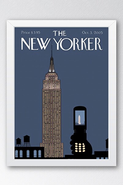 Saturn Pictură înrămată The New Yorker 3 octombrie 2005 - Pictură Vedere din ...