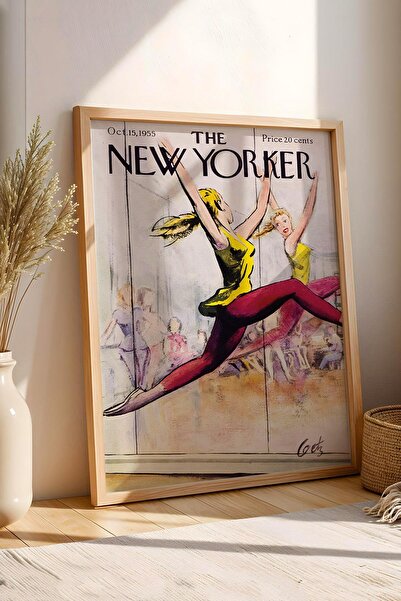 Saturn Pictură înrămată The New Yorker 15 octombrie 1955 - Pictură balerină
