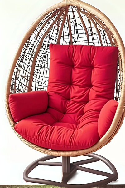 MoMMe ARMUT SALINCAK MİNDERİ HAMAK MİNDERİ KIRMIZI RENK