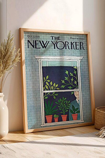 Saturn Tabloul înrămat The New Yorker 2 octombrie 1971 - Tabloul ferestrei