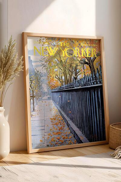 Saturn Pictură înrămată The New Yorker 19 octombrie 1968 - Pictură Gardul Parkului