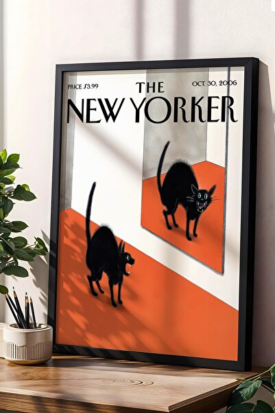 Saturn Pictură înrămată The New Yorker 30 octombrie 2006 - Pictură de Halloween