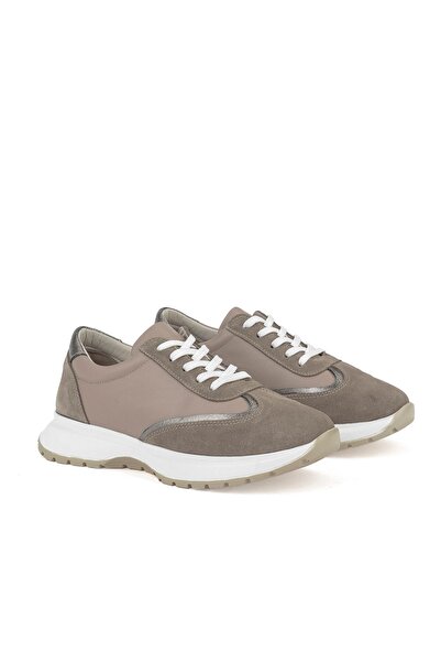 Ziya , Women's Genuine Leather Sneaker 1531050Z26501005K Mink