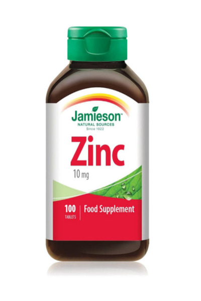 Jamieson زنك 10 ملغ 100 قرص