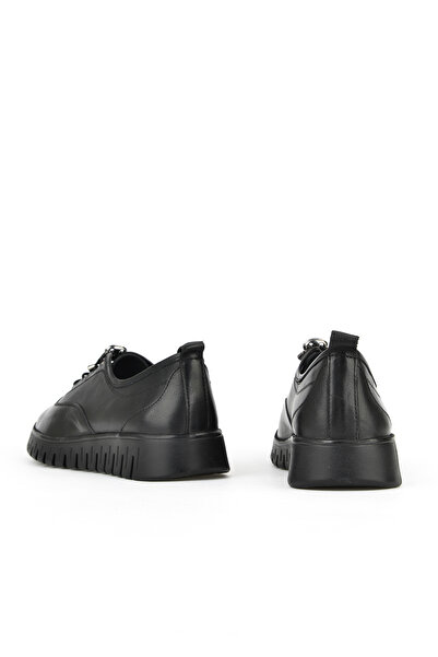 Ziya , Women's Genuine Leather Comfort Shoes 15355Z27671 Black