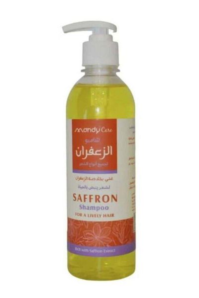 MANDY CARE Saffron Shampoo for All Hair Types 400ml