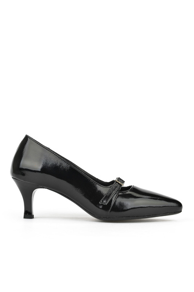 Ziya , Women's Genuine Leather Shoes 1531050Z26105007K Black