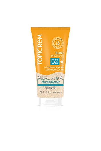 Topicrem Sun Protect Feuchtigkeitsspendende Sonnenmilch Spf50 50 ml