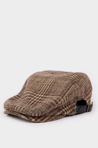 DeFacto Men's Cotton Cap Hat E9964Axns