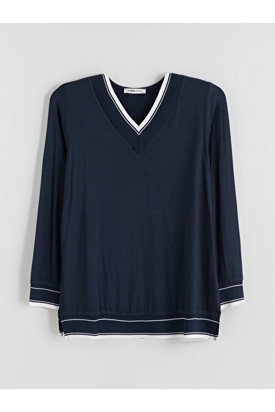 LC Waikiki اختيارات لامعة من متجر شاينينج ستور |   تي شيرت نسائي برقبة على شك...