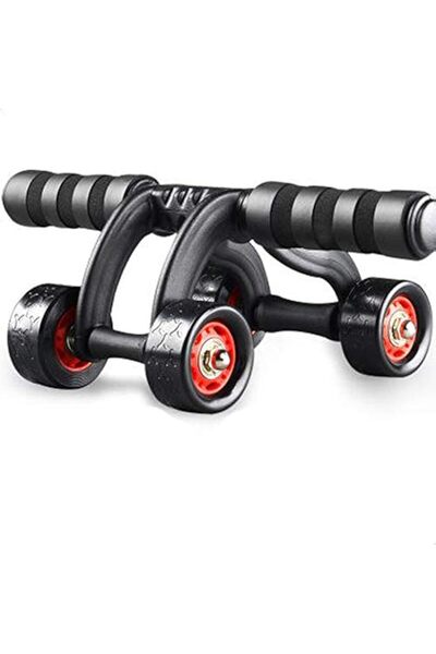 erorex 4 Wheels Abdominal Wheel Ab Rollers