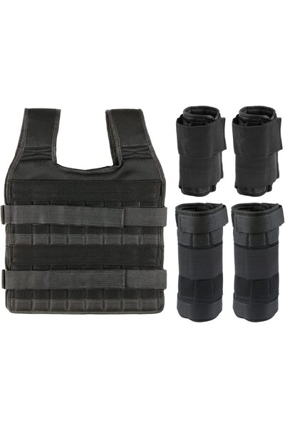 erorex مجموعة أوزان التمرين أقصى تحميل 15 كجم / 35 كجم سترة قابلة للتعديل وزن تمرين تحميل القماش