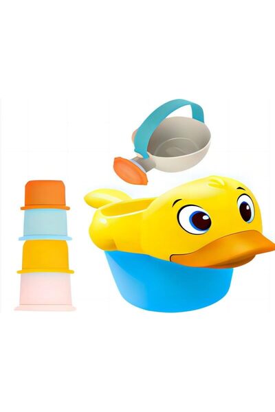 erorex B.Duck Funny Baby Water Toy Duck Shower Faucet Seaside Parent Child Interaction Water Play Digging
