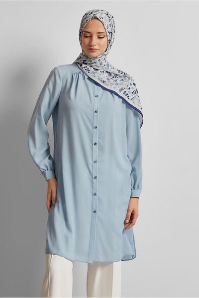 Alvina Shirt Collar Tunic 45416