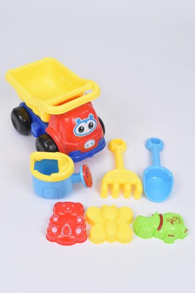 erorex Sand And Beach Playset For Kids With Truck And Sand Molds (7 Pieces)