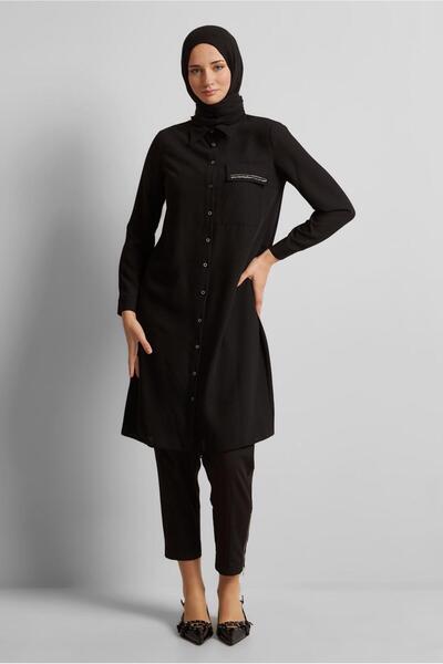 Alvina Shirt Collar Tunic 45611