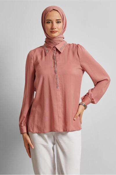 Alvina Stone Detail Bluz 45682