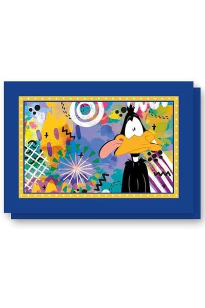 EGAN Looney Tunes 2-Piece Cotton Placemats Set – 45x30cm Reusable Table Mats for Looney Tunes Love