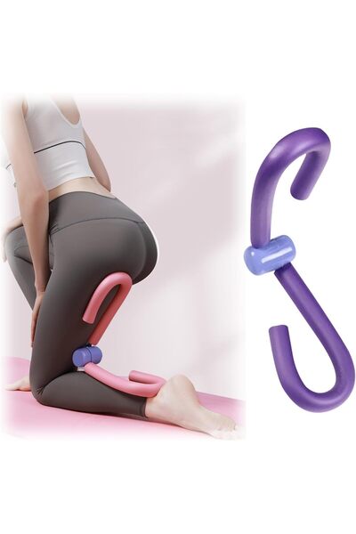 erorex مدرب الفخذين للسيدات والرجال - جهاز تقوية عضلات الفخذ الداخلية والخارجية، جهاز تمارين قاع الحوض، تمرين الذراعين والأرداف