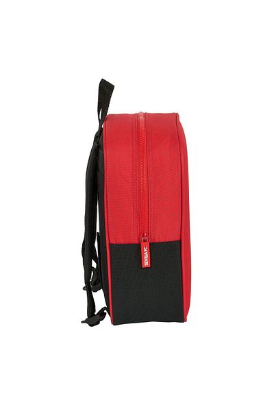 Sevilla Fútbol Club School Bag Sevilla Fútbol Club Black Red 22 x 27 x 10 cm