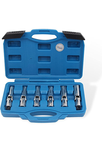 CCLIFE Set de 6 chei tubulare lungi de 3/8" pentru înlocuirea bujiilor de 8, ...