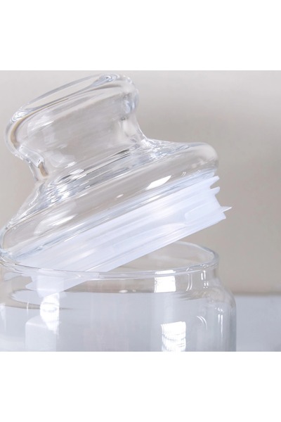Home Box Ocean Pop Jar with Glass Lid - Set of 2