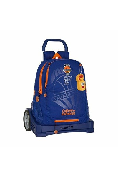 Valencia Basket Rucsac școlar cu roți Evolution Valencia Basket