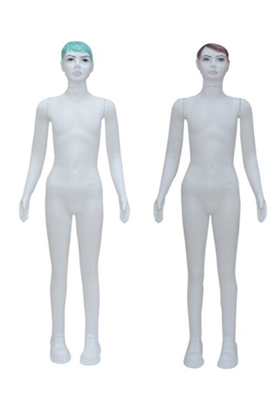 RafBurada 12-16 Yaş Çocuk Manken - Prova, Plastik, Vitrin Mankeni Kadın