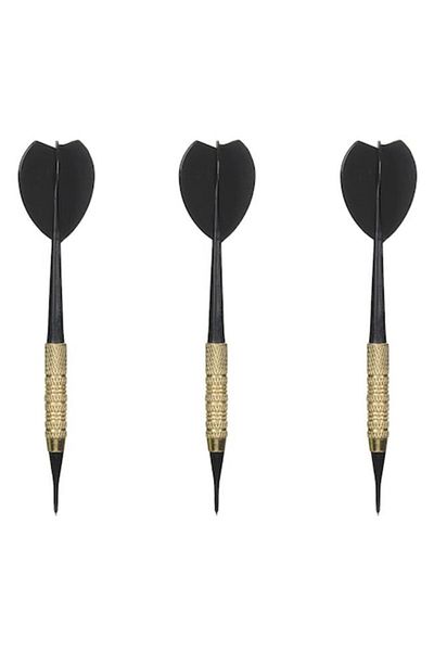 OEM Sageti Darts Negre Aurii 13.5cm - 3buc