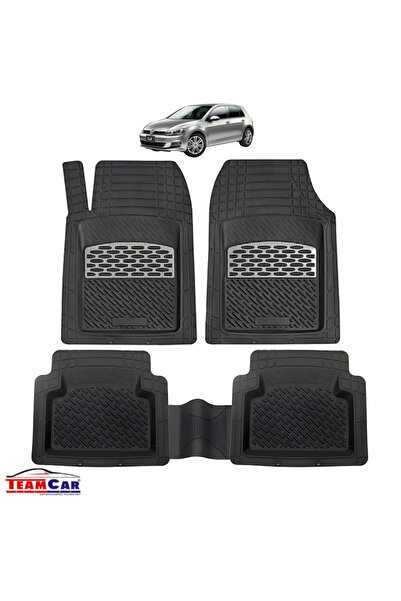 TEAMCAR Covorașe auto compatibile cu Volkswagen Golf 7 Hatchback cu 5 uși (20...