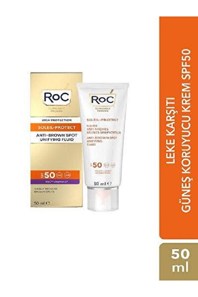 Roc Leke Karşıtı Yüz Güneş Bakım Kremi Spf50 50 ml.