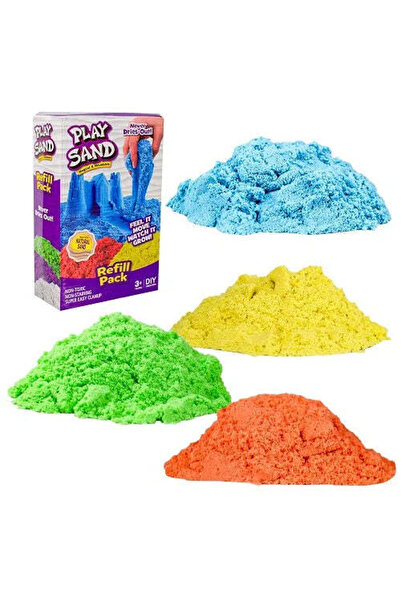 Toybox Kinetic Sand Play Sand 1000g/1Kg Magical & Moldable Sand Box,DIY Sensory Toys for Kids