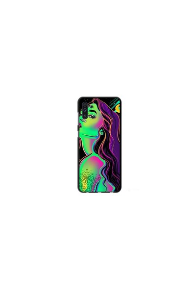 Atlas Husa personalizata 360 de grad Huawei P40 Lite E, Colorful Girl, multic...