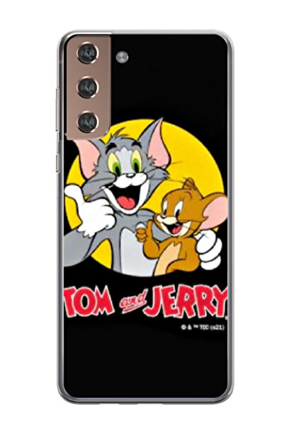 Atlas Husa personalizata 360 de grade pentru Samsung Galaxy S21, Looney Tunes...