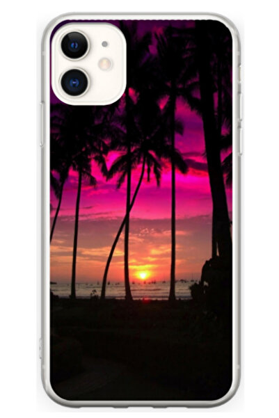 Atlas Husa personalizata 360 de grade pentru Apple iPhone 12, Beach View #1, ...