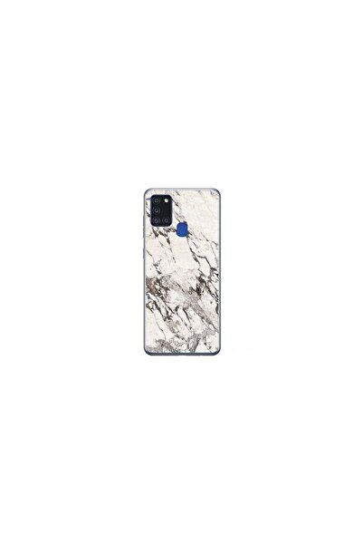 Atlas Husa personalizata 360 de grad Samsung Galaxy A41, White Marble, multicolor, S1D1M0325