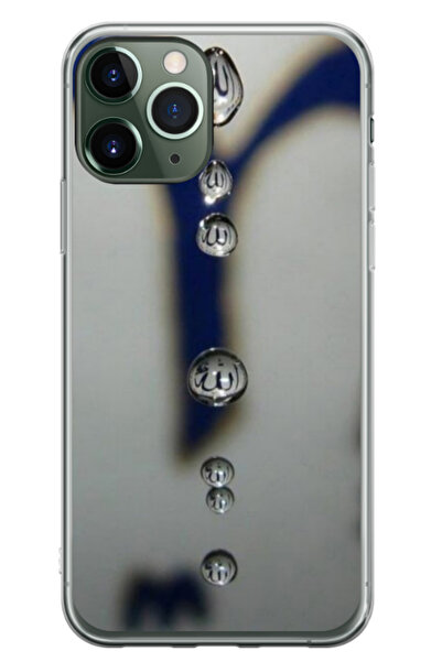 Atlas Husa personalizata 360 de grade pentru Apple iPhone 12 Pro, Droplets, S...