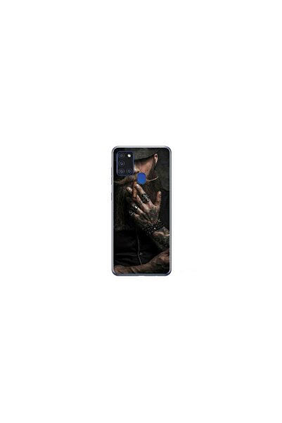 Atlas Husa personalizata 360 de grad Samsung Galaxy A41, Beard Man, multicolo...