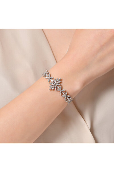 Pırlandia 1,90 Karat Pırlanta Baget Bileklik