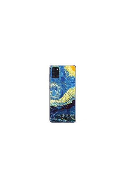 Atlas Husa personalizata 360 de grad Samsung Galaxy A21s, Van Gogh, multicolo...