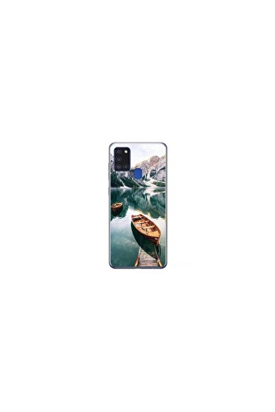 Atlas Εξατομικευμένη θήκη 360 μοιρών για Samsung Galaxy A21s, Boats, πολύχρωμ...