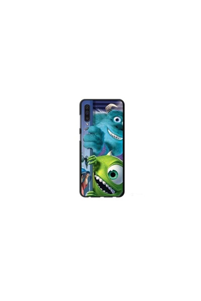 Atlas Husa personalizata 360 de grad Samsung Galaxy A7 (2018), Monster INC, m...