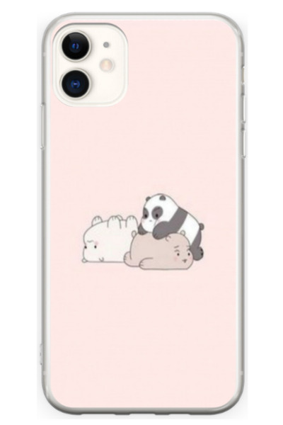 Atlas Husa personalizata 360 de grade pentru Apple iPhone 11, Bears #3, S1D1M...