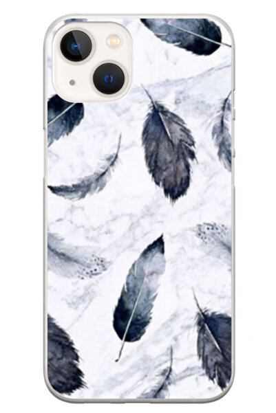 Atlas Husa personalizata 360 de grade pentru Apple iPhone 13 Mini, Leaf Desig...
