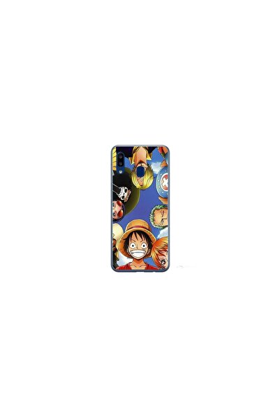 Atlas Husa personalizata 360 de grad Samsung Galaxy A20, One Piece, multicolo...